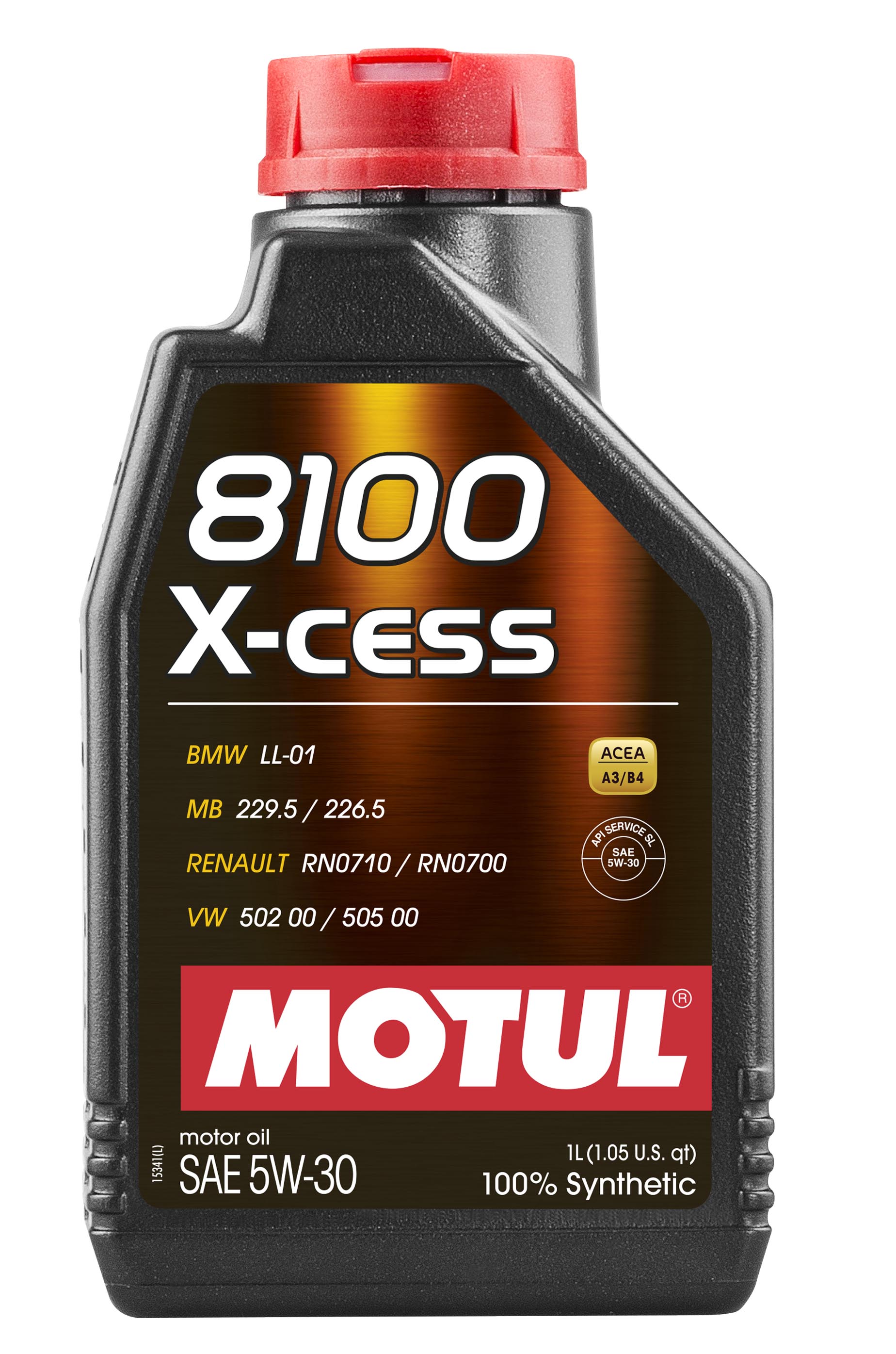 Моторное масло MOTUL 8100 X-cess 5W30  (1 л.)