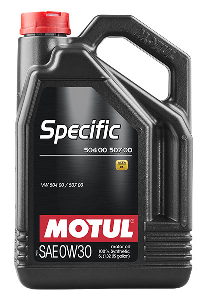Моторное масло MOTUL Specific VW 504/00/507/00 0W30  (5 л.)