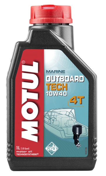 Моторное масло MOTUL OUTBOARD TECH 4T 10W40  (1л.)